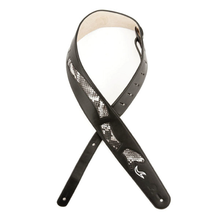 Load image into Gallery viewer, D&#39;addario Planet Waves Snake Skin Window Leather Guitar Strap