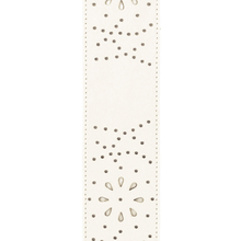 Load image into Gallery viewer, D&#39;addario Planet Waves Perforated White Leather Guitar Strap
