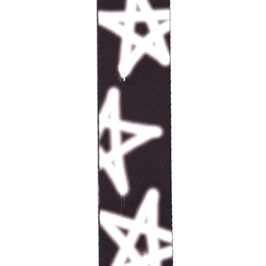 D'addario Planet Waves Polyester Woven Guitar Strap W/ Grafiti Stars