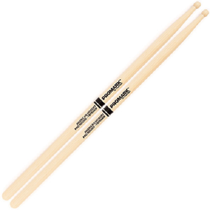 Promark Hickory 5A Pro-Round Wood Tip Drum Set Sticks