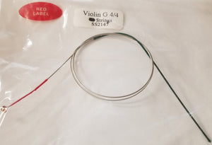 Super Sensitive Red Label Violin G 4/4  Medium Gauge String -  SS2147