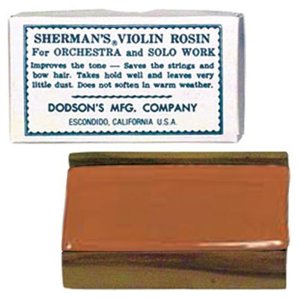 Sherman Violin Rosin Light