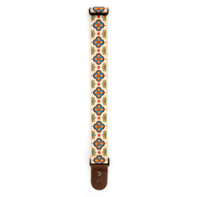 Load image into Gallery viewer, D&#39;addario Planet Waves Latin Tile Art Traditional Woven Guitar Strap