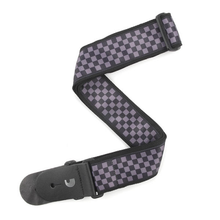 Load image into Gallery viewer, D&#39;addario Planet Waves Checkerboard - Take It to Black Woven Guitar Strap
