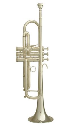 B & S Bb Challenger X-Line Trumpet - Silver Plated - Dbx-S