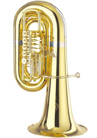 B&S CC Tuba - 5/4 Size - 5 Rotary Valves - Lacquer - 3098-L