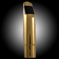 Bari Gold Plated Alto Saxophone Mouthpiece