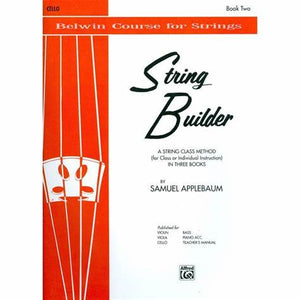 String Builder Series By Samuel Applebaum - A String Class Method