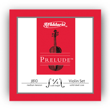 D'addario Prelude Violin A 4/4 Medium Tension String - J812
