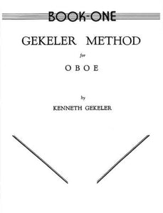 GEKELER METHOD FOR OBOE BK 1 OR 2 - GEKELER