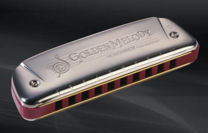 Hohner Harmonica Golden Melody Bb - 542BF