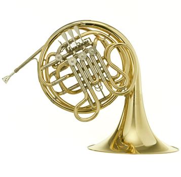 Hans Hoyer Double Kruspe F/Bb French Horn - Mini Ball Linkage - Lacquer - 6801-1-0