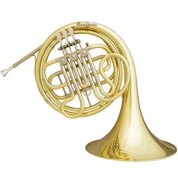 Hans Hoyer Intermediate F French Horn - Clear Lacquer - 700-L