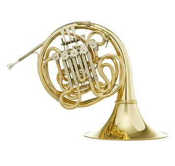 Hans Hoyer Double Custom F/Bb French Horn - String Linkage - Detachable Bell - Gold Brass - C12G-L