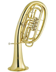 Hans Hoyer Wagner F Tuba  - Ball Link - Clear Lacquered - 824-L