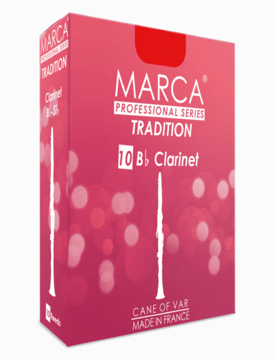 Marca Tradition Bb Clarinet Reeds - 10 Per Box