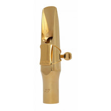 Load image into Gallery viewer, Brancher Gold Plated Tenor Sax Mouthpiece W/ Gold Plated Ligature