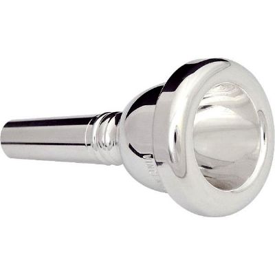 Bach Silver Plated Small Shank Trombone Mouthpiece - 350