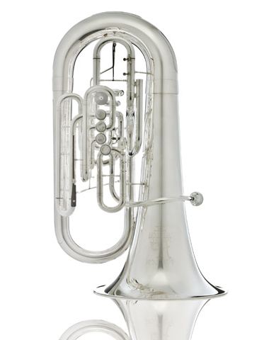 Meinl Weston F Tuba - 6/4 Size - French Touch Model - 4 Piston / 1 Rotary Valves - Silver Plated -2250TL-S