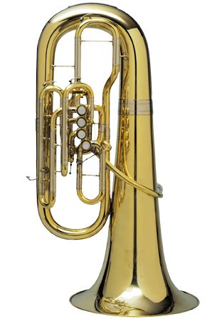 Meinl Weston F Tuba - 6/4 Size - 4 Piston / 1 Rotary  Valves - Lacquer - 45SLP-L