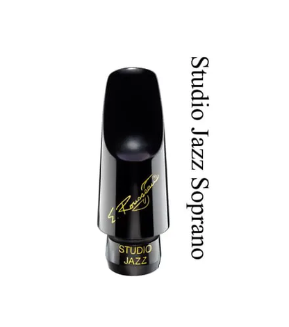 New E. Rousseau Soprano Sax Studio Jazz Hard Rubber Mouthpiece