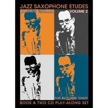 Load image into Gallery viewer, JAZZ SAXOPHONE ETUDES  - BY GREG FISHMAN  VOLUMES 1-3