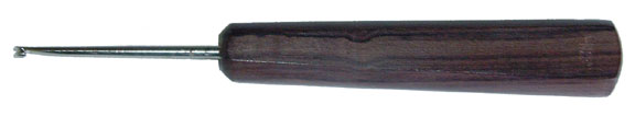 Pisoni Single Wood Handle Spring Hook -  PSH-09
