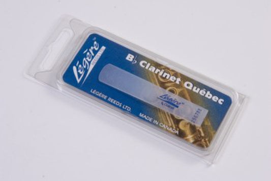 Legere Quebec Bb Clarinet Reeds  - 1 Synthetic Reed