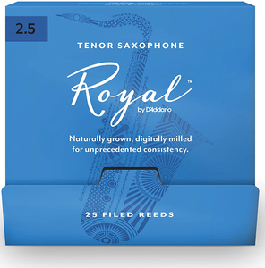 Royal by D'Addario Tenor Saxophone Reeds - 25-Count Single Reeds