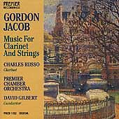 CD Jacob: Music for Clarinet and Strings