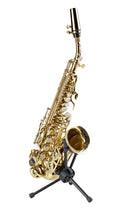 Load image into Gallery viewer, K&amp;M Alto Saxophone Stand &quot;Saxxy&quot; In Bell - 14340