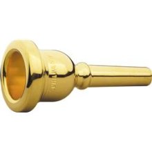 Schilke Gold Plated Small Shank Trombone Mouthpiece