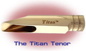 SR Technologies Titan Tenor Sax Gold Plated Mouthpiece