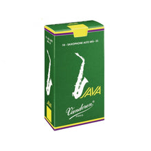 Load image into Gallery viewer, Vandoren Java Green Alto Saxophone Reeds -10 Per Box
