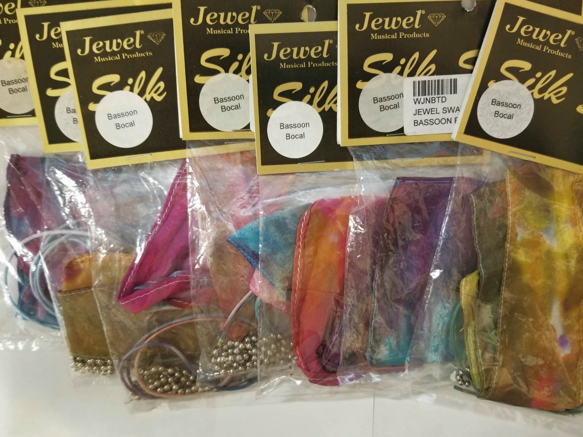 Jewel Tie Dye Basson Bocal Silk Swab